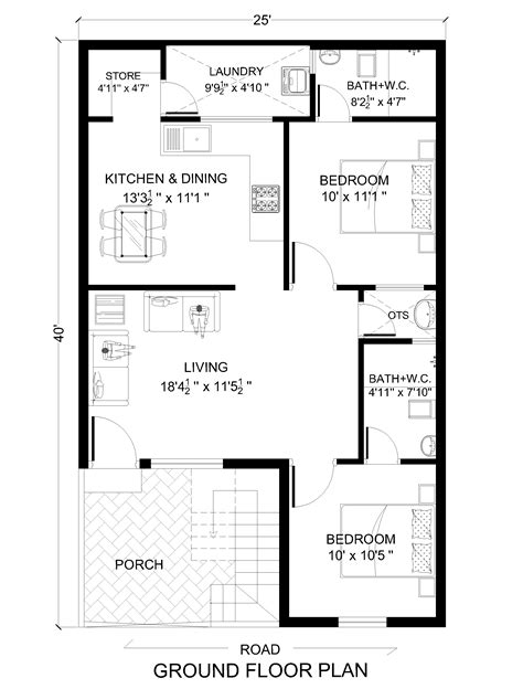 別墅設計平面圖|Floor Plan